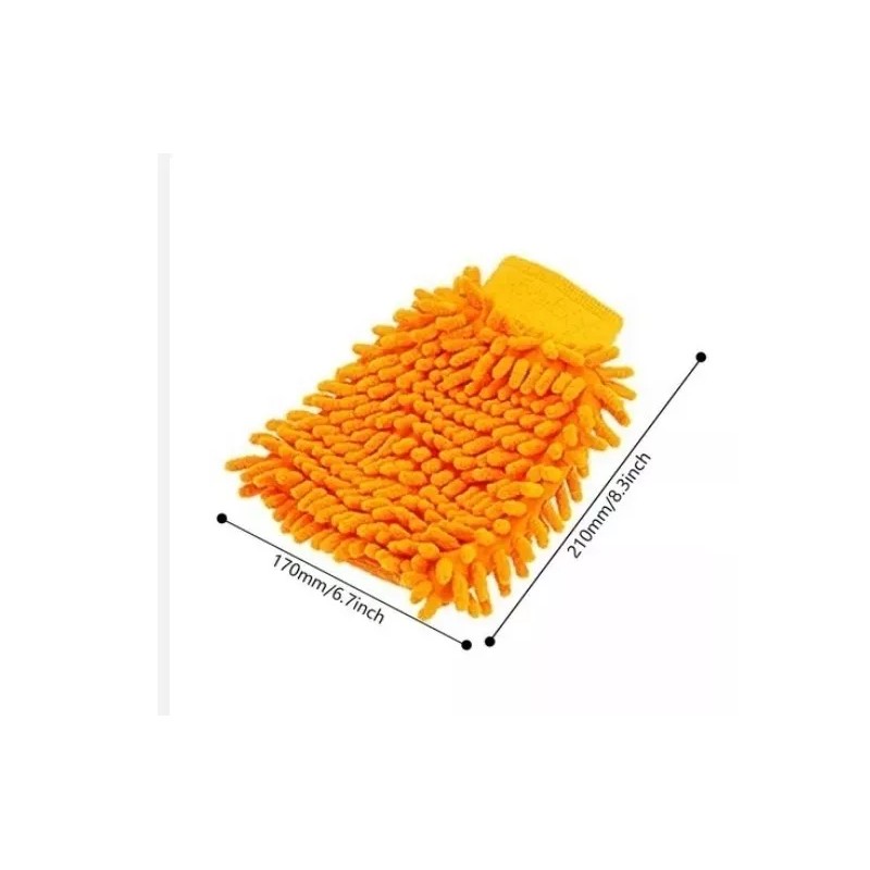 Super Mitt Guante Limpieza Multiusos De Microfibra Auto Trastes Cristal