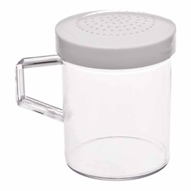 6 Shakers Dredger with Handle Flour Sifter Sugar Spices Seasoning Containers 8oz