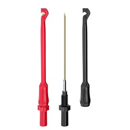 Cleqee 2PCS Automotive Wire Piercing Probes Puncture Probe Pins for 4mm Banana Plug Extension Test Leads, Automotive Diagnostic Repairing