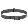Dooppa Nylon Adjustable Military Style Tactical Belt (Grey)