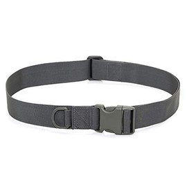 Dooppa Nylon Adjustable Military Style Tactical Belt (Grey)