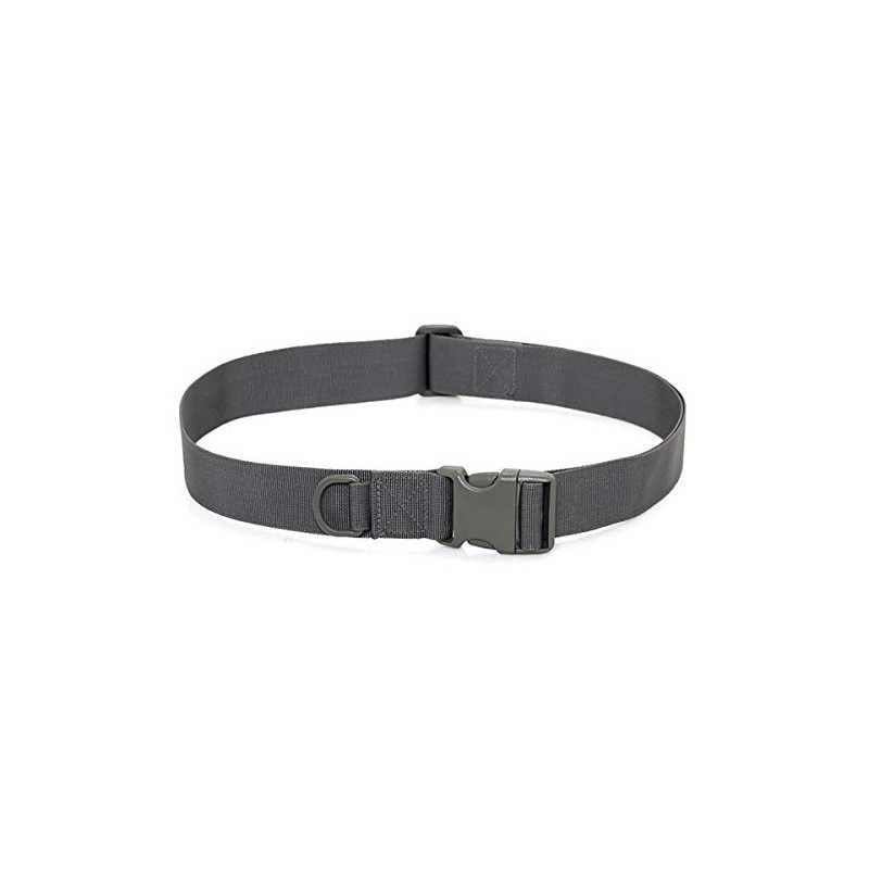 Dooppa Nylon Adjustable Military Style Tactical Belt (Grey)