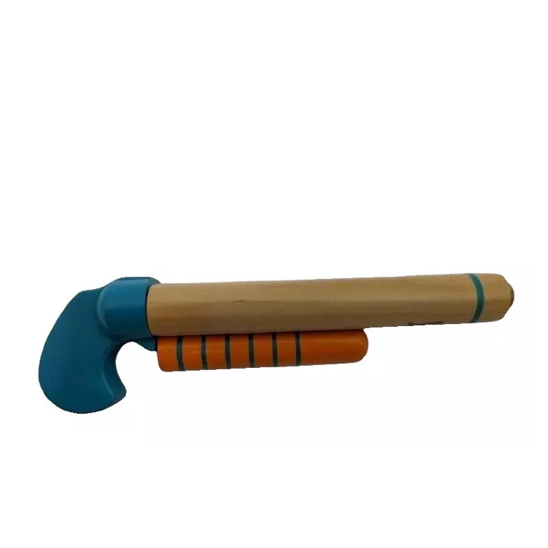Toysmith New - Neato Wooden Double Barreled Pop Gun for