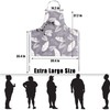 LOLOMLO Oversize Canvas Cotton Apron, Extra Large Aprons with 2