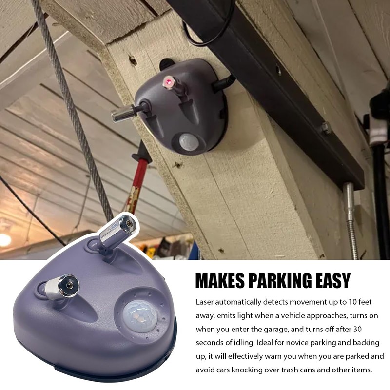 BWBWND Dual Laser Garage Parking Assist Guide, 360-Degree Adjustable Parking