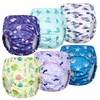 MooMoo Baby Plastic Training Underwear Leakproof Rubber Pants for Potty