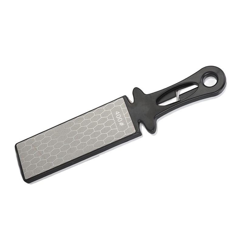 Knife Sharpener Multifunctional Diamond Dual Sided 400 1000 Grit Scissors