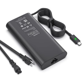 Dell 130w Laptop Charger USB C for XPS 15 17 9520 9575 9510 9500 9720 9710 9700, Precision 5530 5550 5560 5570 5750 5760 3560, Latitude 5411 5421 5511 5520 5521 Type C Power Cord