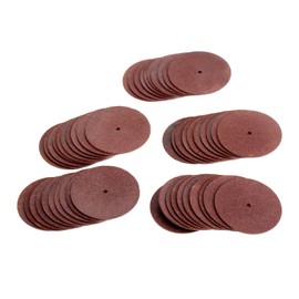 50Pcs 38mm Resin Fiber Cutting Off Wheel Sanding Polishing Disc for Dremel Rotary