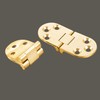 Pair of Brass Flap Hinges Table Folding Flip Top Hinge,Brass