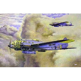Roden 344-1/144 - Heinkel He111 H-16/Н-20. Scale kit, Plastic Model Aircraft