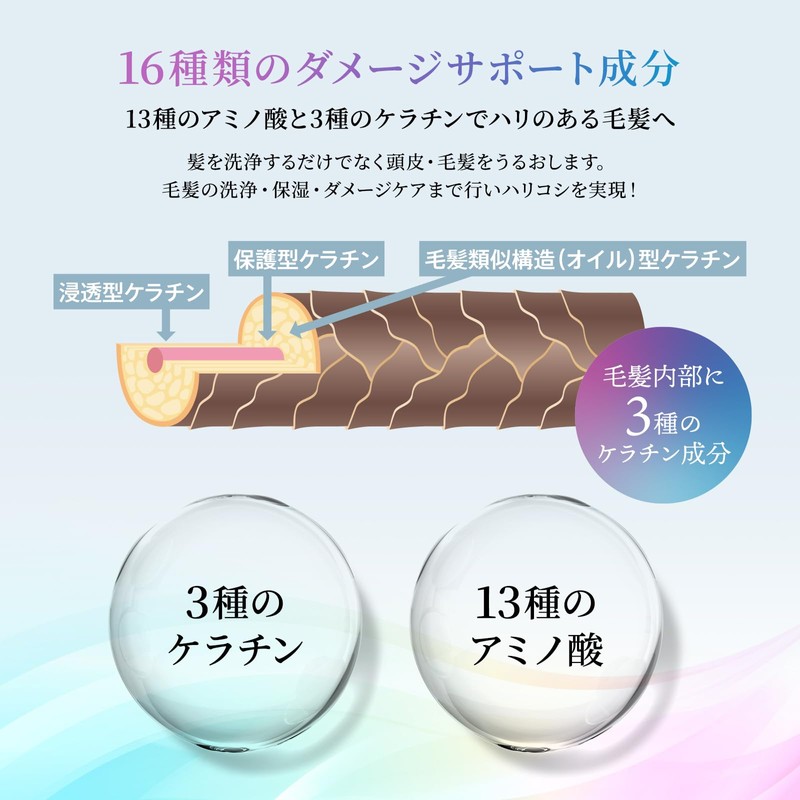 Rhodomis Sparkling Shampoo, Dense Bubbles of Excitement (Carbonated Head Spa