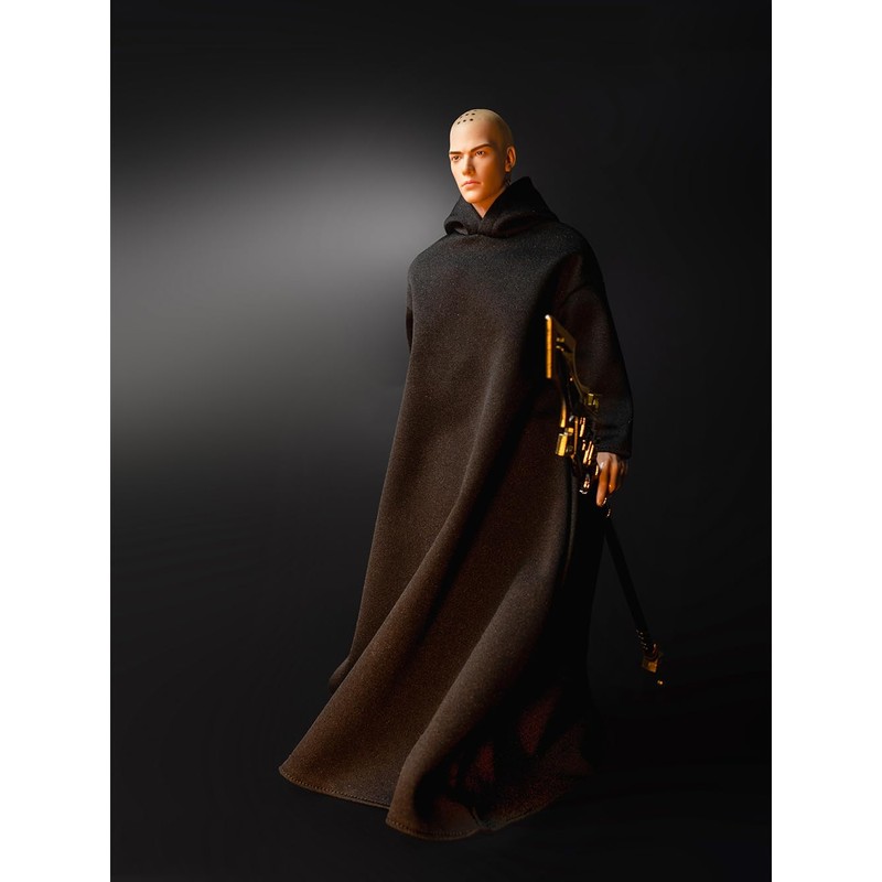 Fremego 1/6 Scale War Robe Robed Wizard Cloak Long Sleeved