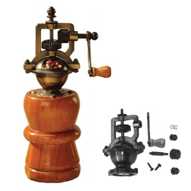Penn State Industries PKGRIND-4B Antique Style Brass Finish Peppermill Mechanism Woodturning Kit (5, Antique Brass)
