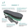 natch! ENERGY 7 - flexibles, anatomisch geformtes Allround-Fußbett für Freizeitsportler,