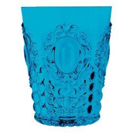 Baci Milano Water Glass Turquoise