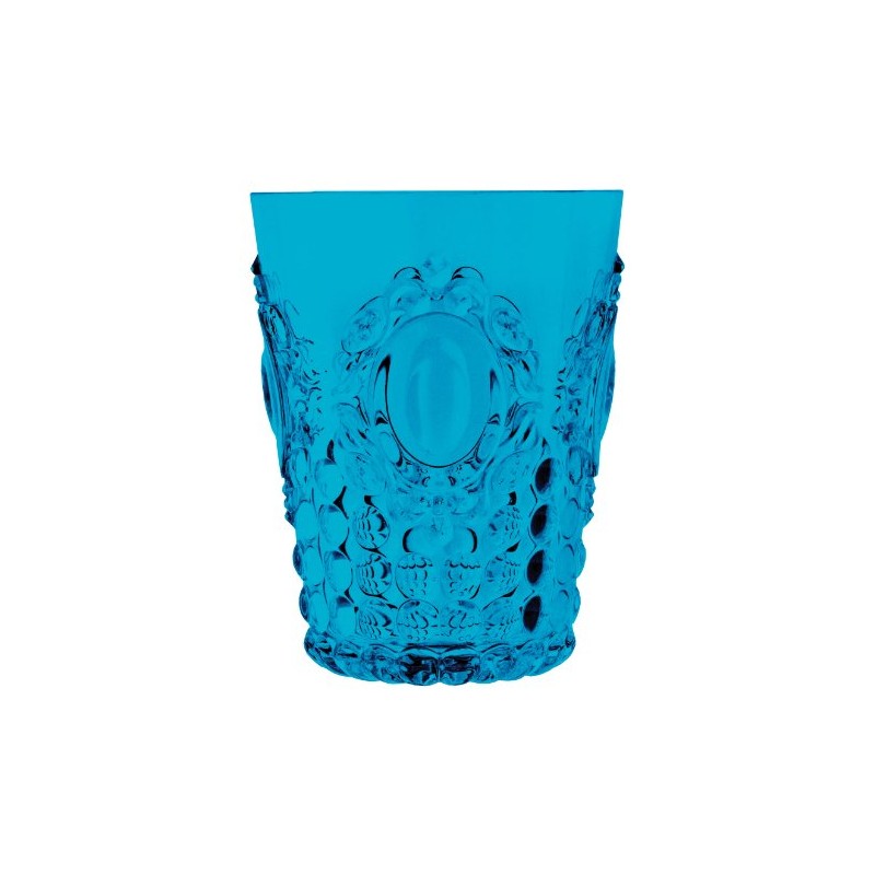 Baci Milano Water Glass Turquoise