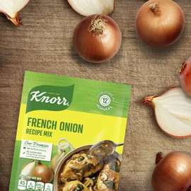 Knorr Soup Mix and Recipe Mix For Soups, Sauces and Simple Meals French Onion No Artificial Flavors 1.4 oz, Pack of 12