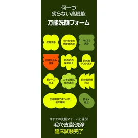 Beplain Green Beans, Weak Acid, Facial Cleansing Foam, 5.3 fl oz (160 ml), Set of 2