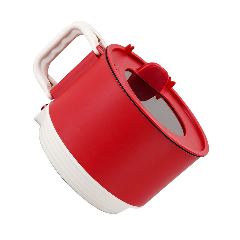 Electric Cooking Pot Quick Heating Mini Electric Cooker with Foldable