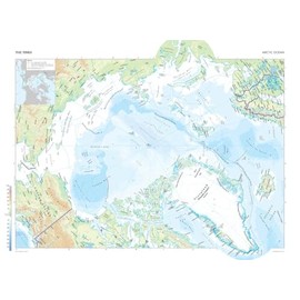 The Times Atlas: Arctic Ocean - Compact - 22.25 x 16.25 inch Poster - Front Lamination
