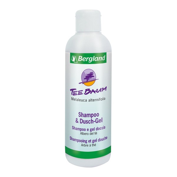 Bergland Teebaum Shampoo and V Shower Gel 200 ml