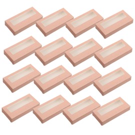 Minkissy 20pcs Nail Boxes Empty Lash Extension Containers Portable Organized Eyelash Storage