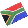 South Africa Flag Embroidered Iron-On / Sewn On Patch