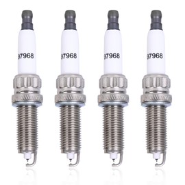 97968 Iridium Platinum Spark Plugs Compatible with 2007-2015 Mini Cooper 2011-2016 Cooper Countryman 2013-2016 Cooper Paceman 1.6L L4 Replacement for ILZKBR7B8G 596092 596093 90223 Set of 4