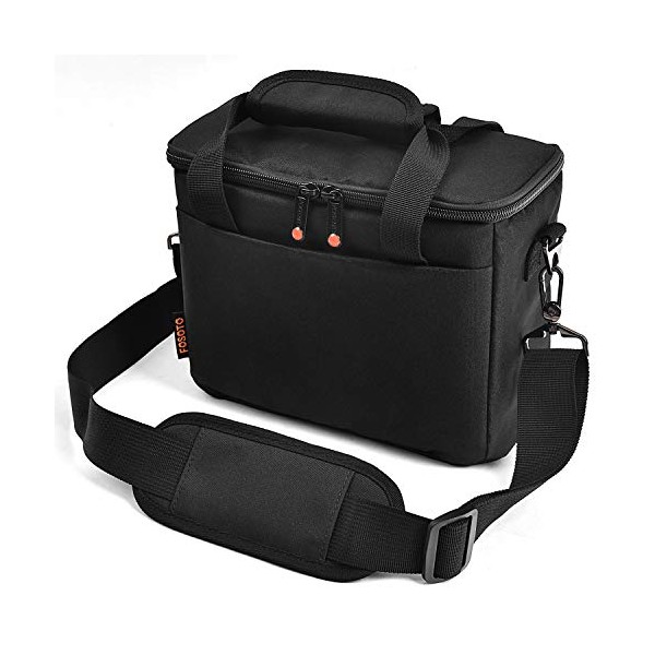 FOSOTO Padded Camera Case with Extra Rain Cover Compatible for