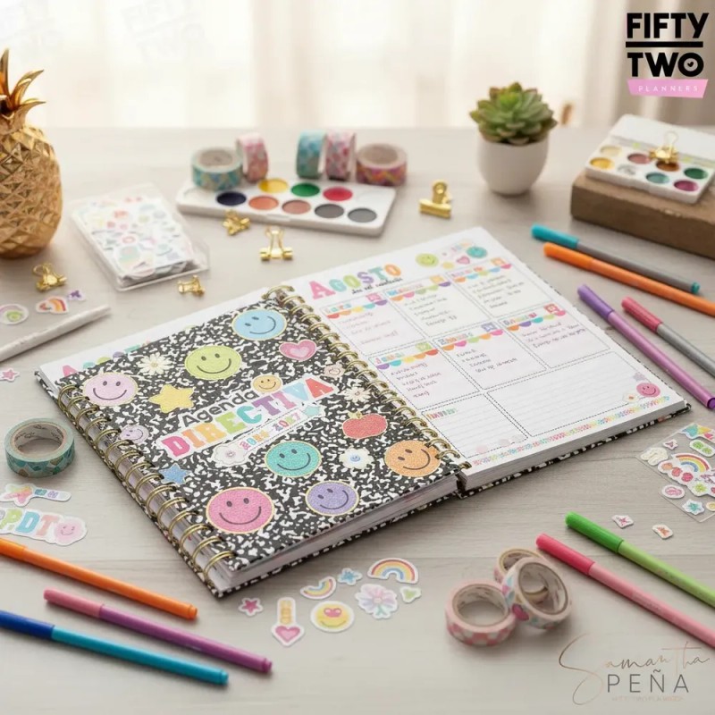 Agenda Premium Directiva Mod. Happy Compositions