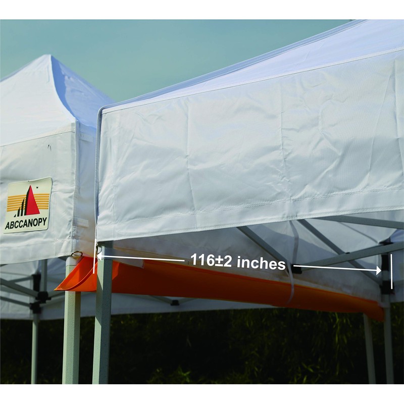 ABCCANOPY 10 Foot Canopy Rain Gutter for Pop up Canopy