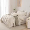 Bedbay Beige Comforter Set King Size Boho Aesthetic Bedding Set