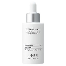 O HUI Extreme White Melatoning Dark Spot Niacinamide 5% Ampoule Essence, 30ml, 1 ea / 오휘 익스트림 화이트 멜라토닝 다크 스팟 나이아신아마이드 5% 앰플 에센스, 30ml, 1개