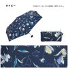 [2025] Wpc. 6703-175-002 Folding Umbrella, Floating Tulip, Mini, Navy, Rain