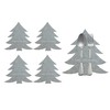 MKISHINE Christmas Decoration Cutlery Bag Table Decoration Felt Christmas Tree