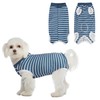 Dog Recovery Suit Post Surgery Bodysuit, Soft Breathable Surgical Pet