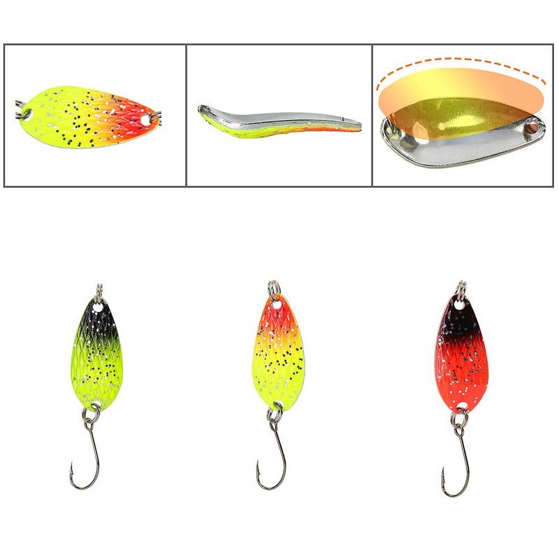 Croch Spoon Lures Sequin Fishing Lure Kit Fishing Lures Kit