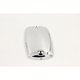 Chrome Brake Fluid Reservoir Cap Plain Surface for Valkyrie 1997-2003 / Goldwing 1500 1988-2000/ Goldwing 1800 2001-2012 / VTX1800 2002-2012