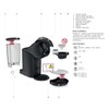Krider - Porta capsule per caffettiera Krups Dolce gusto Genio