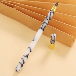 VOCUE Eternal Pencils, Inkless, Perpetual Pencil, Unlimited Pencil, Reusable Pencil, Stationery Accessories for Writing, Black, Pack of 2