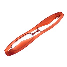 ポッドリーダースマート レッド PodReader Smart 折りたたみ式 +1.0～+3.0 携帯 軽量 リーディンググラス スマホ老眼鏡 度数+3.00 RD