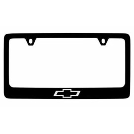 Automotive warehouse Chevy Logo Black plastic License Plate Frame