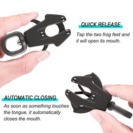 GEIT 2/4/5/6FT Dog Leash, Heavy Duty Dog Rope Leash, Reflective Nylon Pet Leash with Aluminum Quick Release/Locking Tactical Frog Clip for Small Medium and Large Dogs