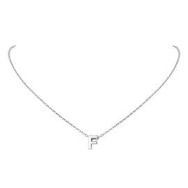 FindChic Dainty Initial Necklaces for Women Monogram Necklaces Letter Chain