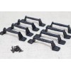 MIDWEST CRAFT HOUSE 8 Cast Iron Black Barn Handle Gate