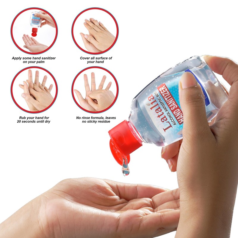 Latalia Latalia Mini Hand Sanitizer - Pack of 24 Travel