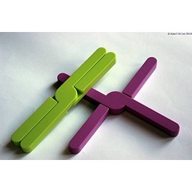 StayPut Silicon Trivet - Purple