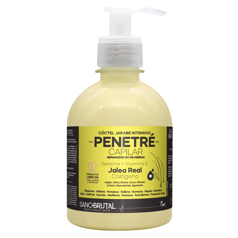 Boe Coesmtics Boe Jalea Penetre Capilar Regenerador Estimulante 12oz by