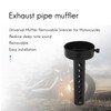 Aswalling Motorcycle Universal Exhaust Can Muffler Baffle DB 60mm